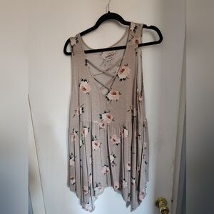 Torrid sharkbit top.